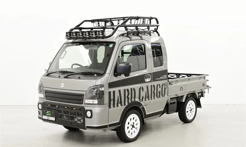 ルーフラック（スーパーキャリイ専用）｜製品一覧｜HARD CARGO JAPAN｜ハードカーゴジャパン-軽トラ用ラックキット