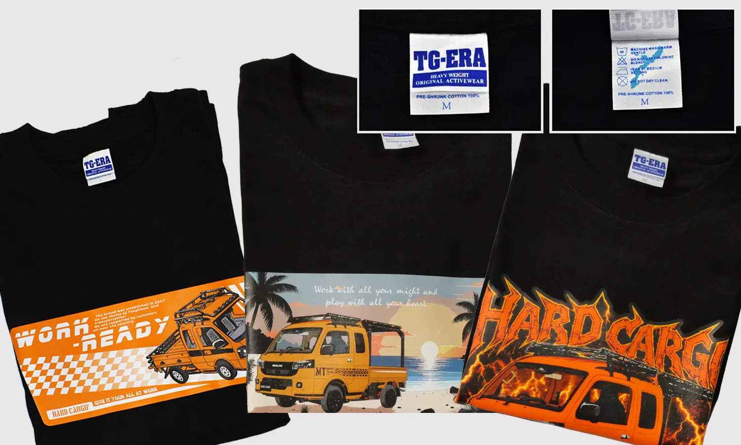 ハードカーゴTシャツ